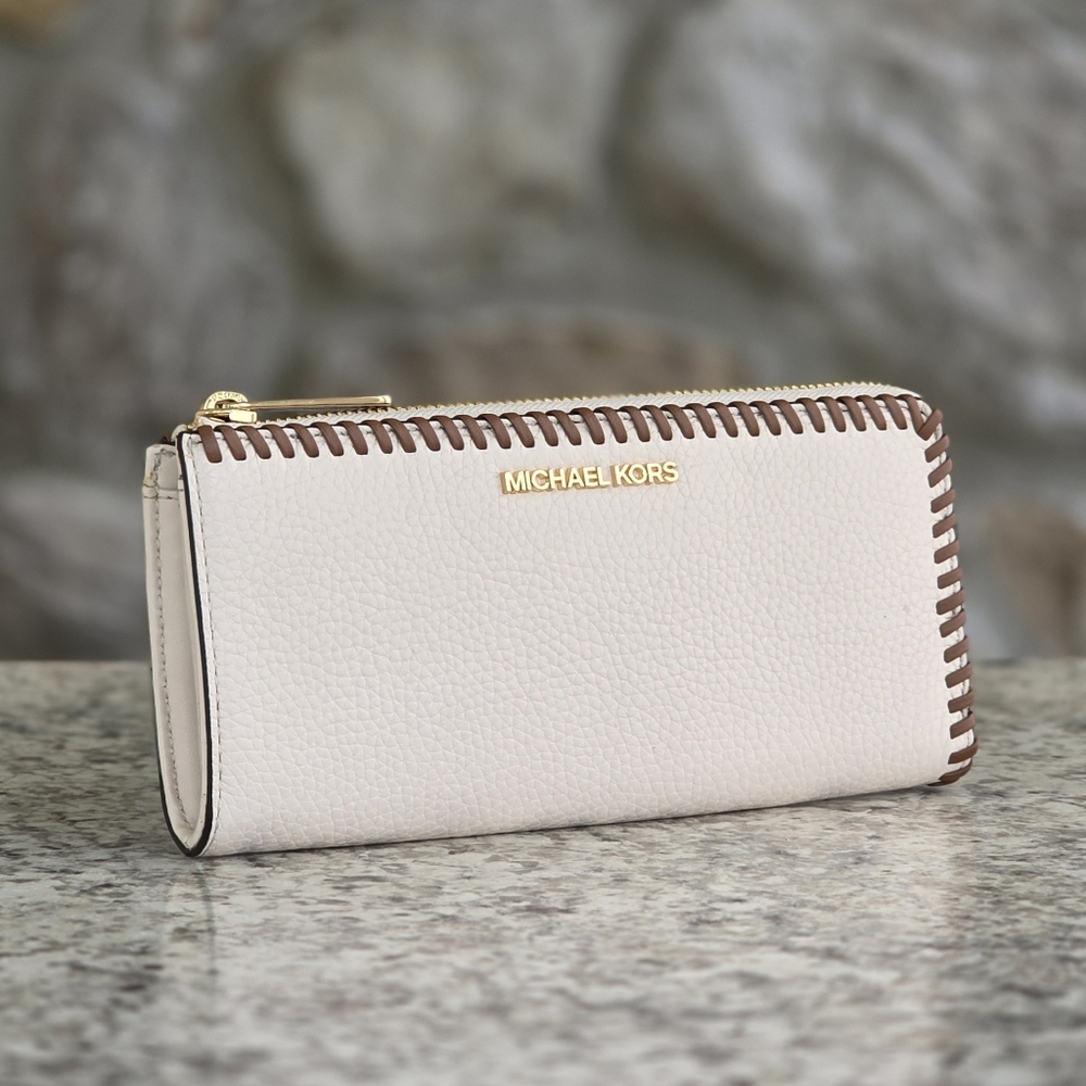 Michael Kors Jet Set Large Whipstitch Wallet